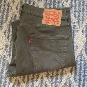 Levi's Men's Green Jeans